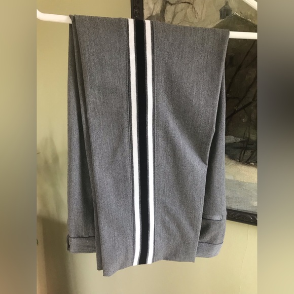 Jersey Striped Banana Republic Avery Pants Size 10 - Picture 2 of 7